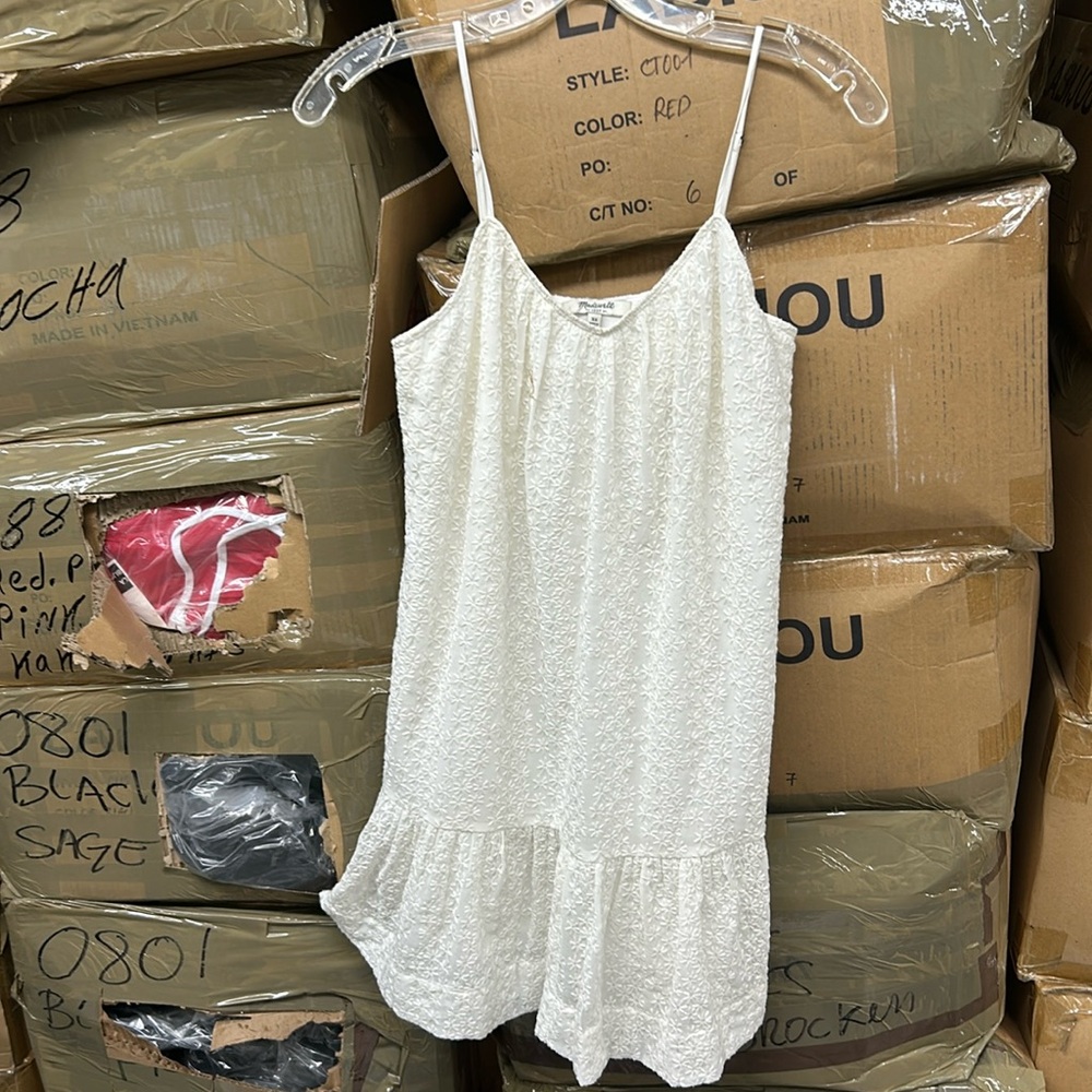 Madewell xs white dress